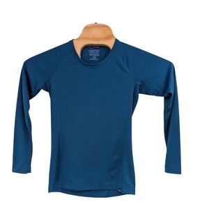 Patagonia WOMENS Blue Capilene Midweight Long Sleeve Crewneck Size XS